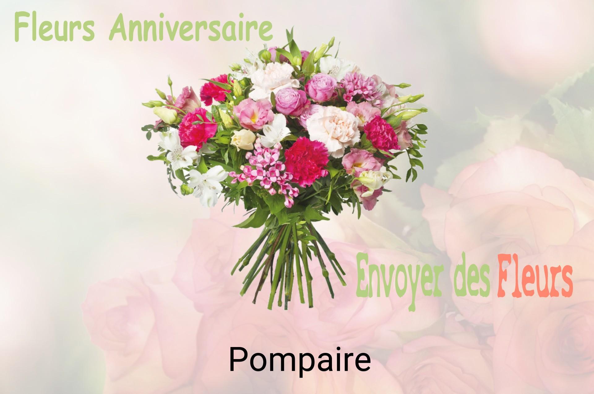 Bouquet de fleurs d’anniversaire livré à Pompaire