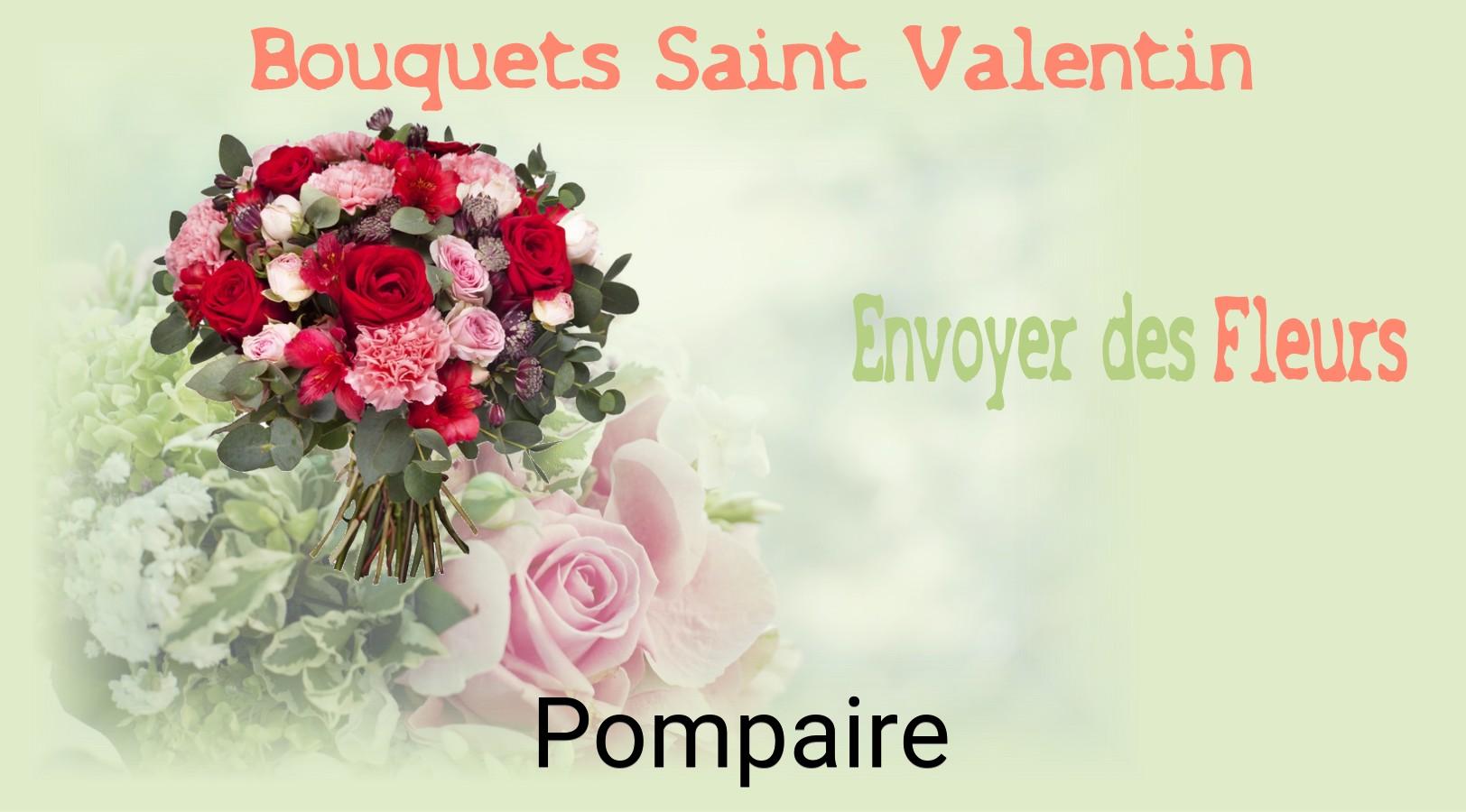 Roses de Saint-Valentin livrées à Pompaire